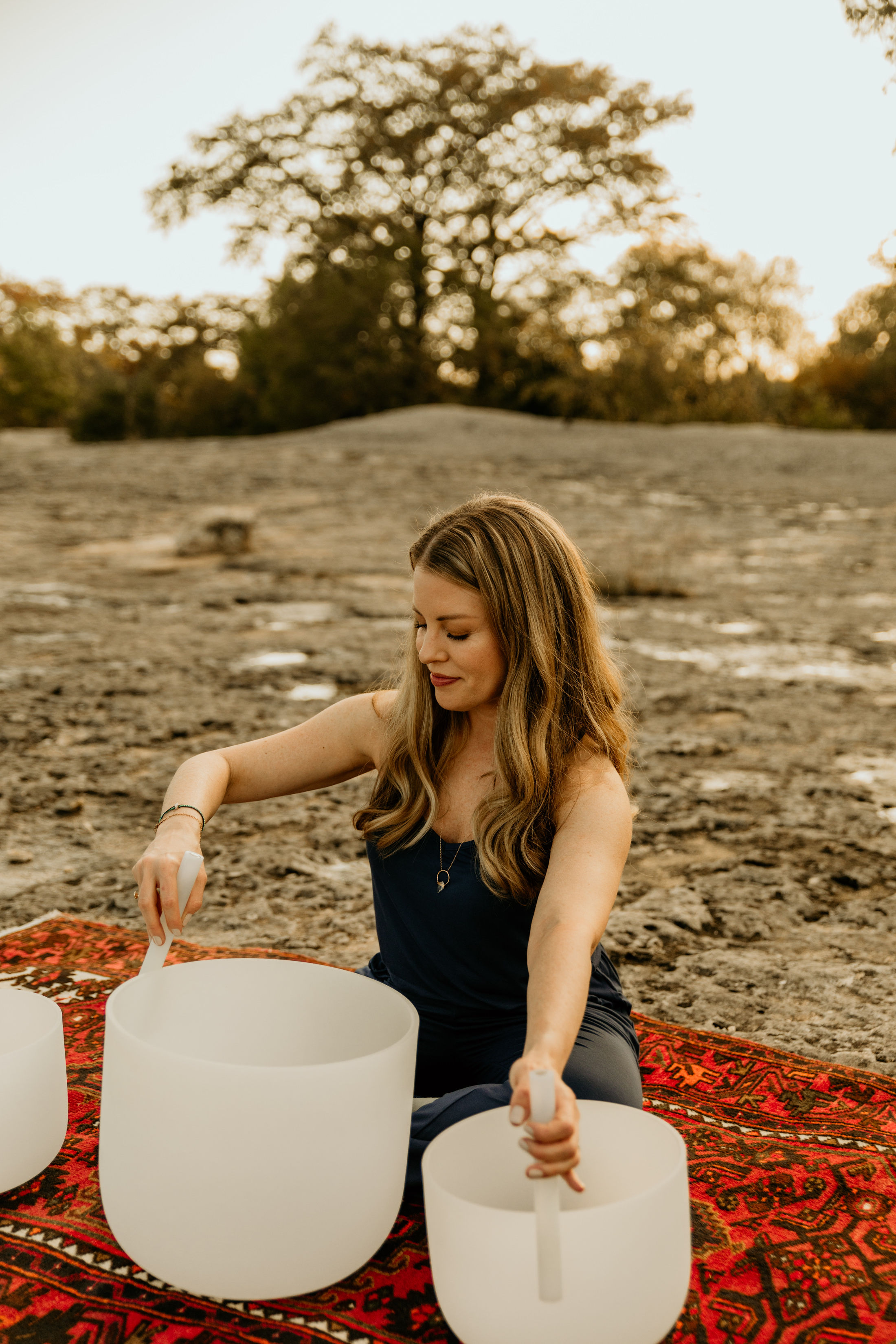 Jessica Cross Crystal Singing Bowls
